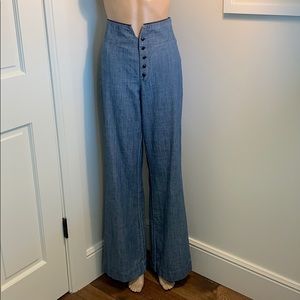 NWOT Burning Torch Angel Retro Jeans